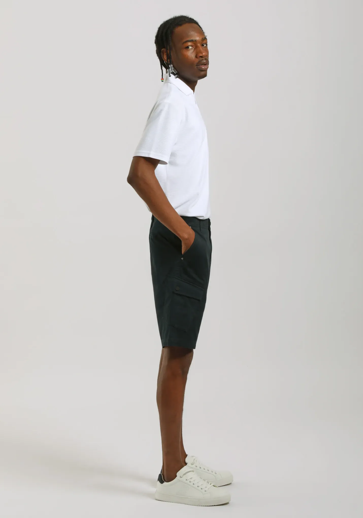 Bermuda cargo 100% cotone
