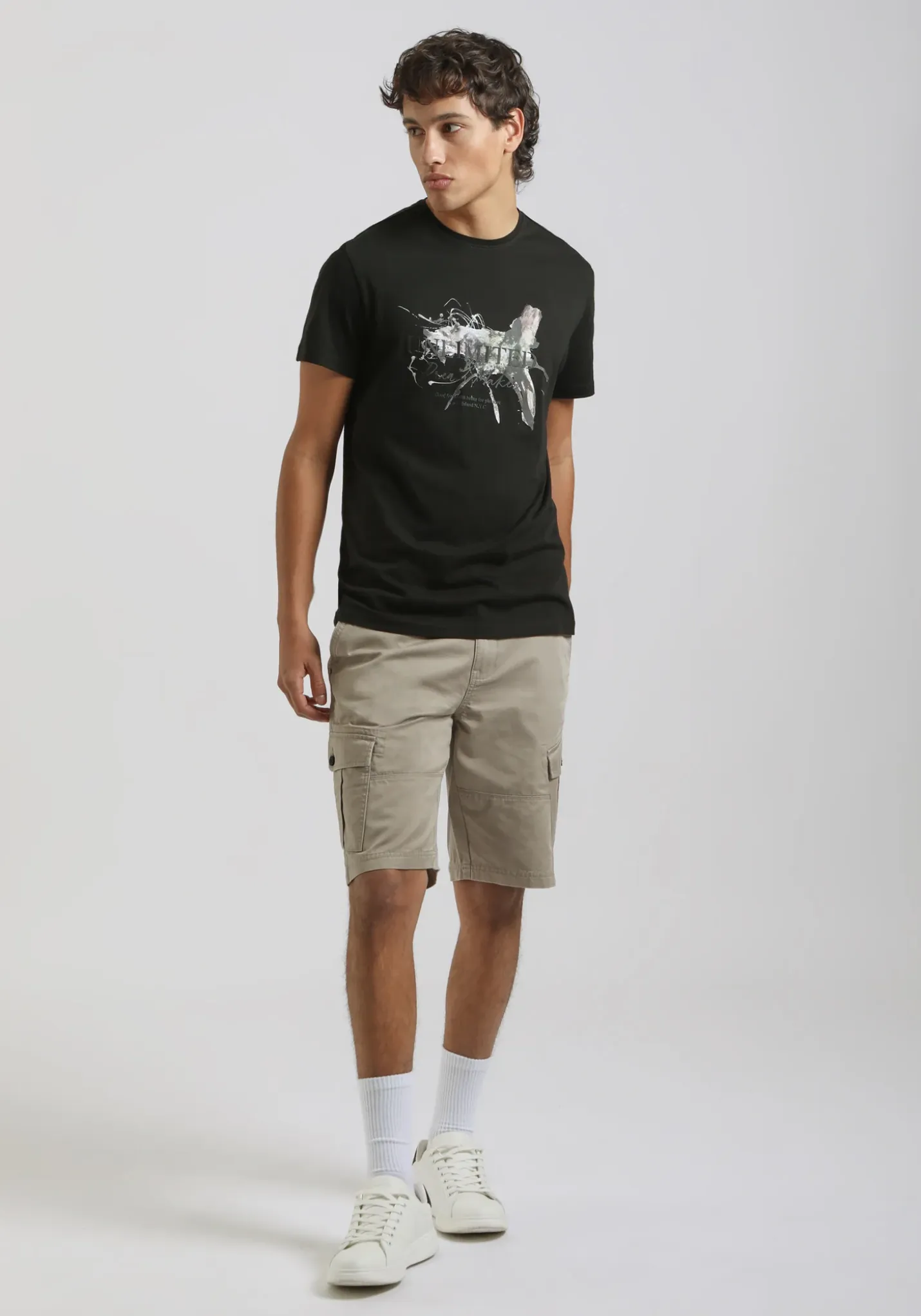 Bermuda cargo 100% cotone