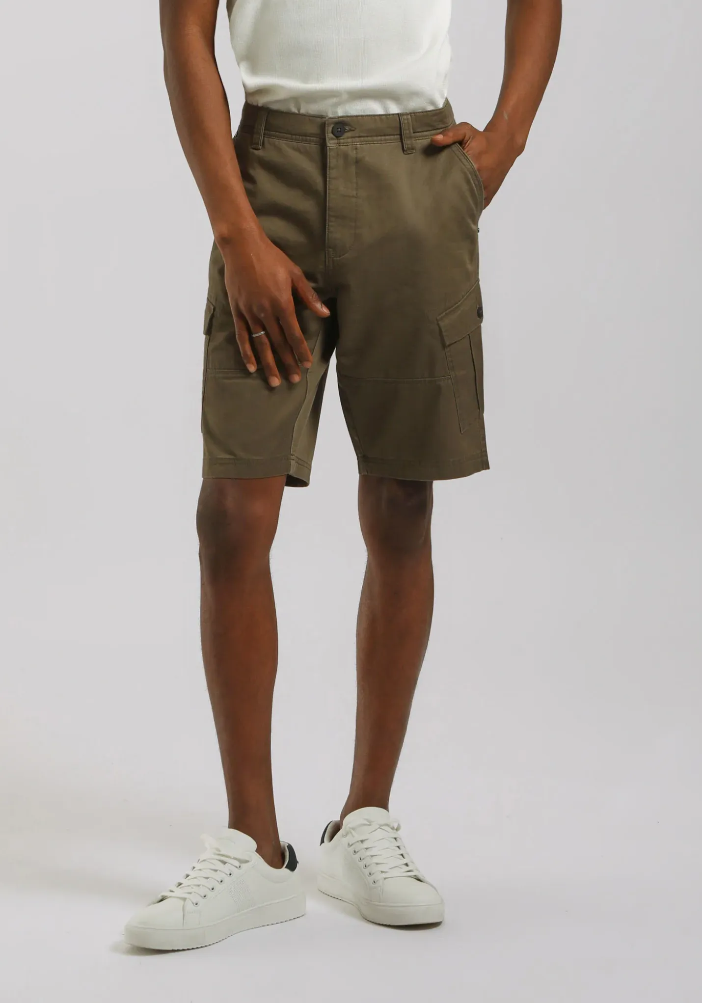 Bermuda cargo 100% cotone