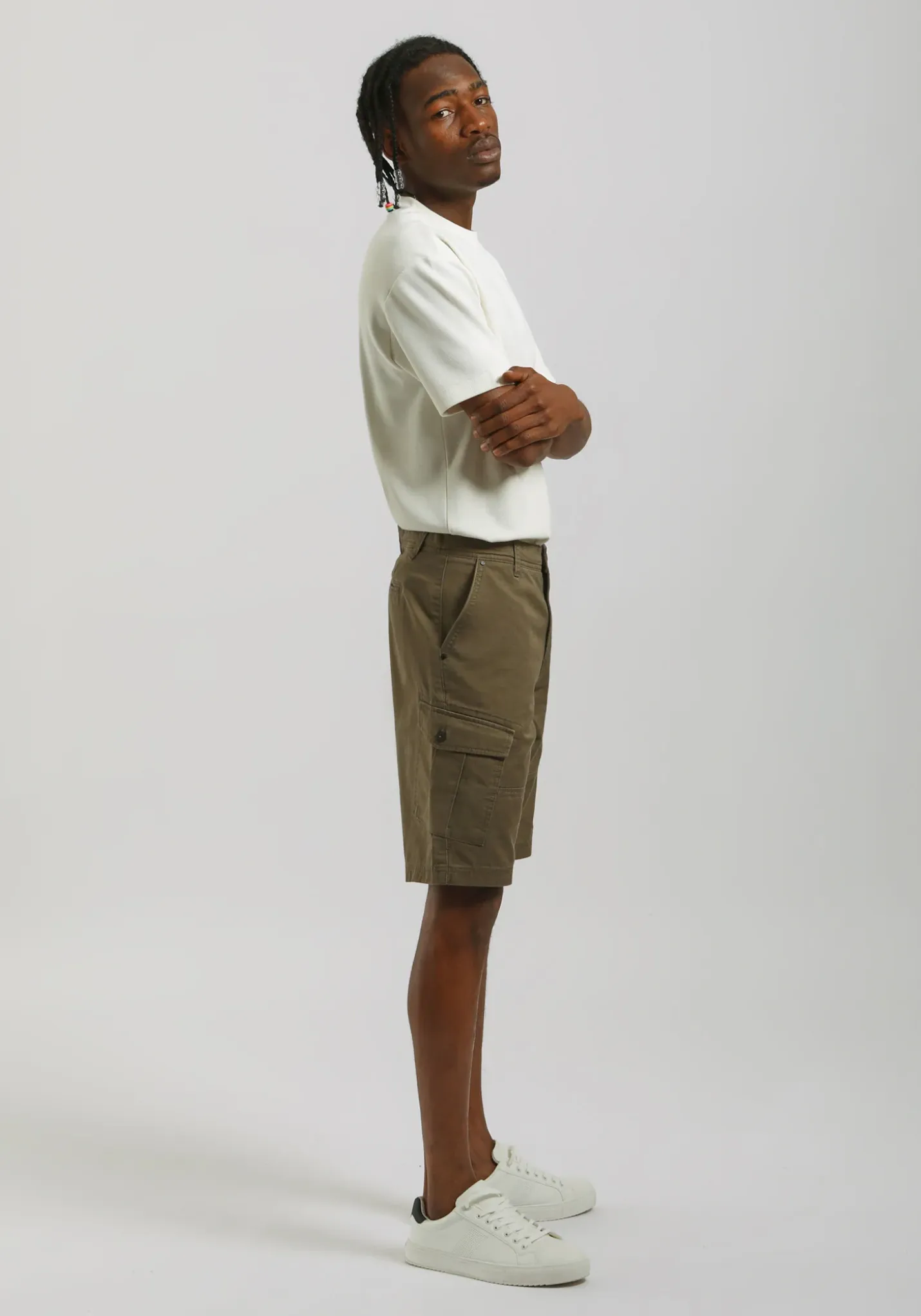 Bermuda cargo 100% cotone