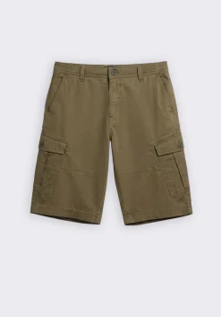 Bermuda cargo 100% cotone