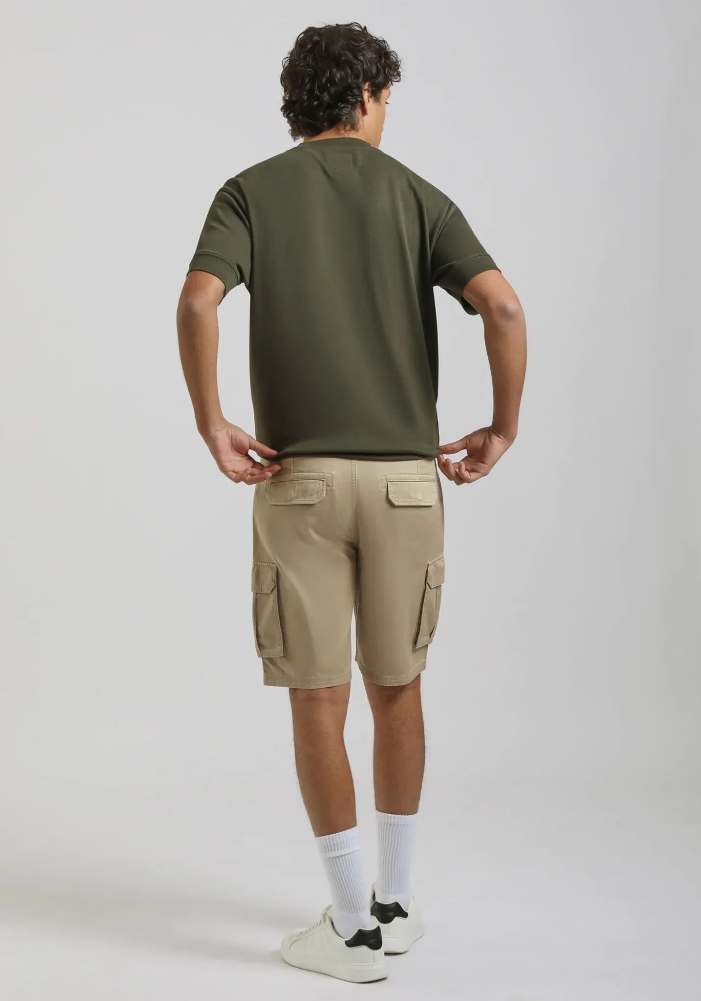 Bermuda cargo 100% cotone