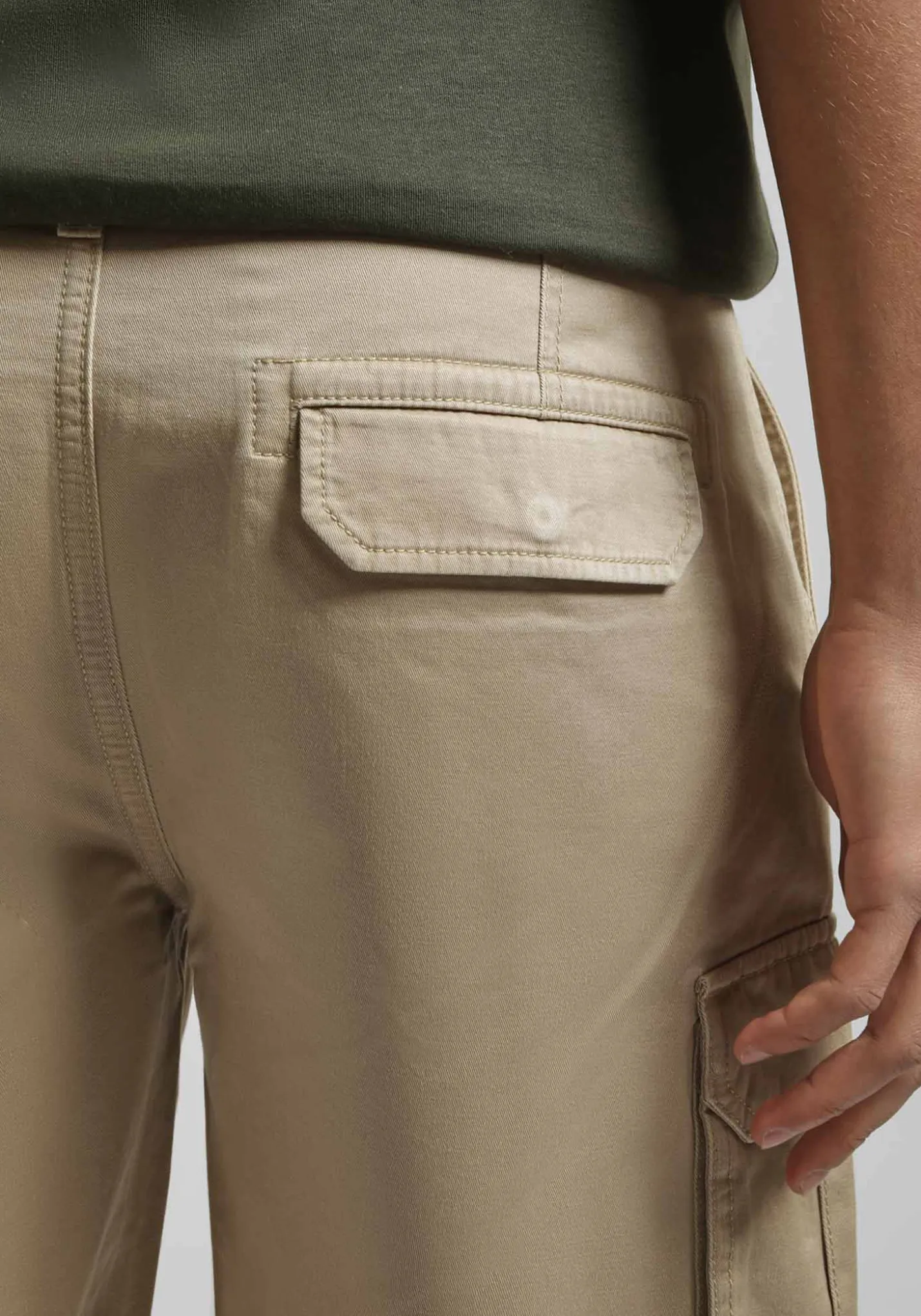 Bermuda cargo 100% cotone