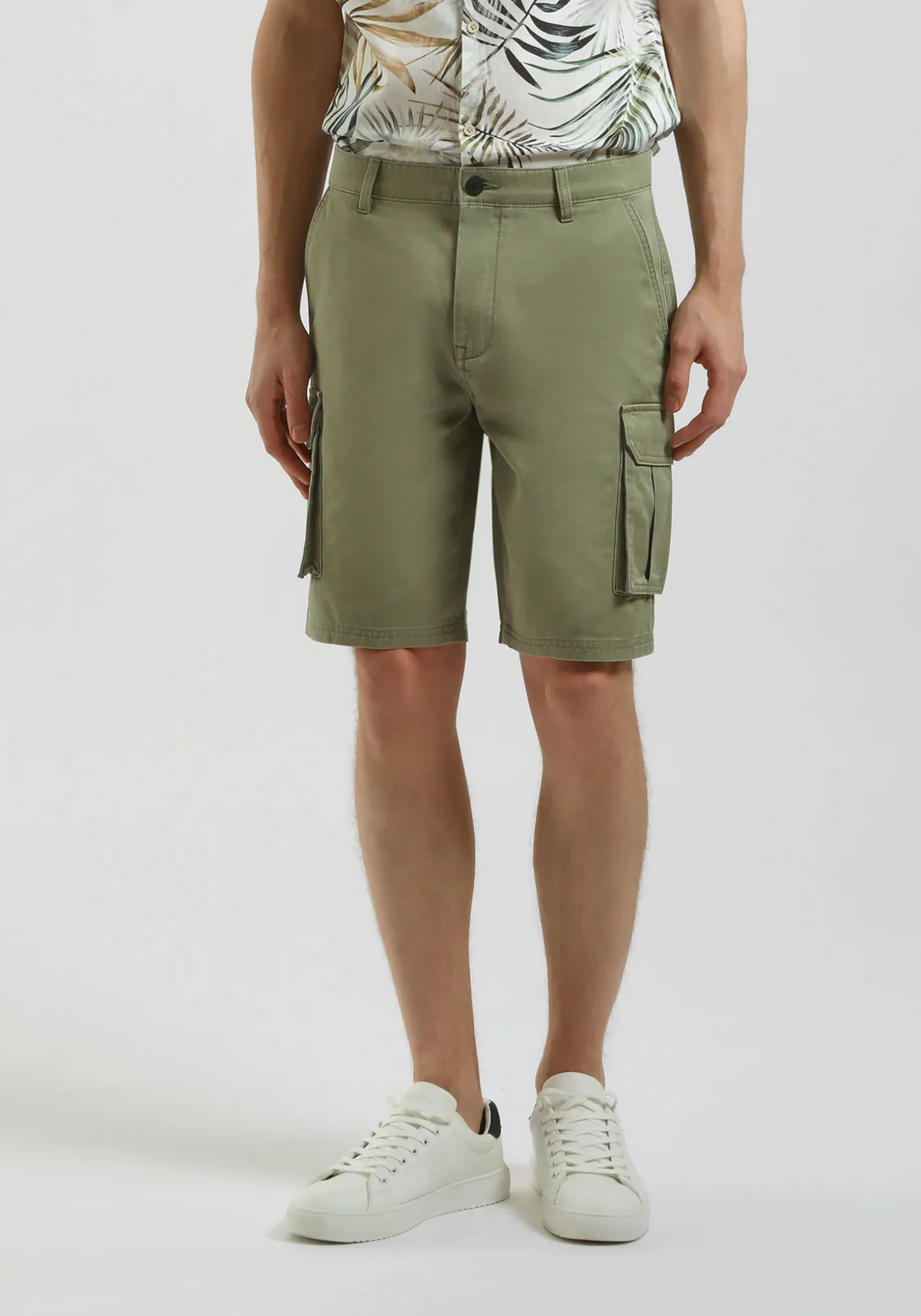 Bermuda cargo 100% cotone