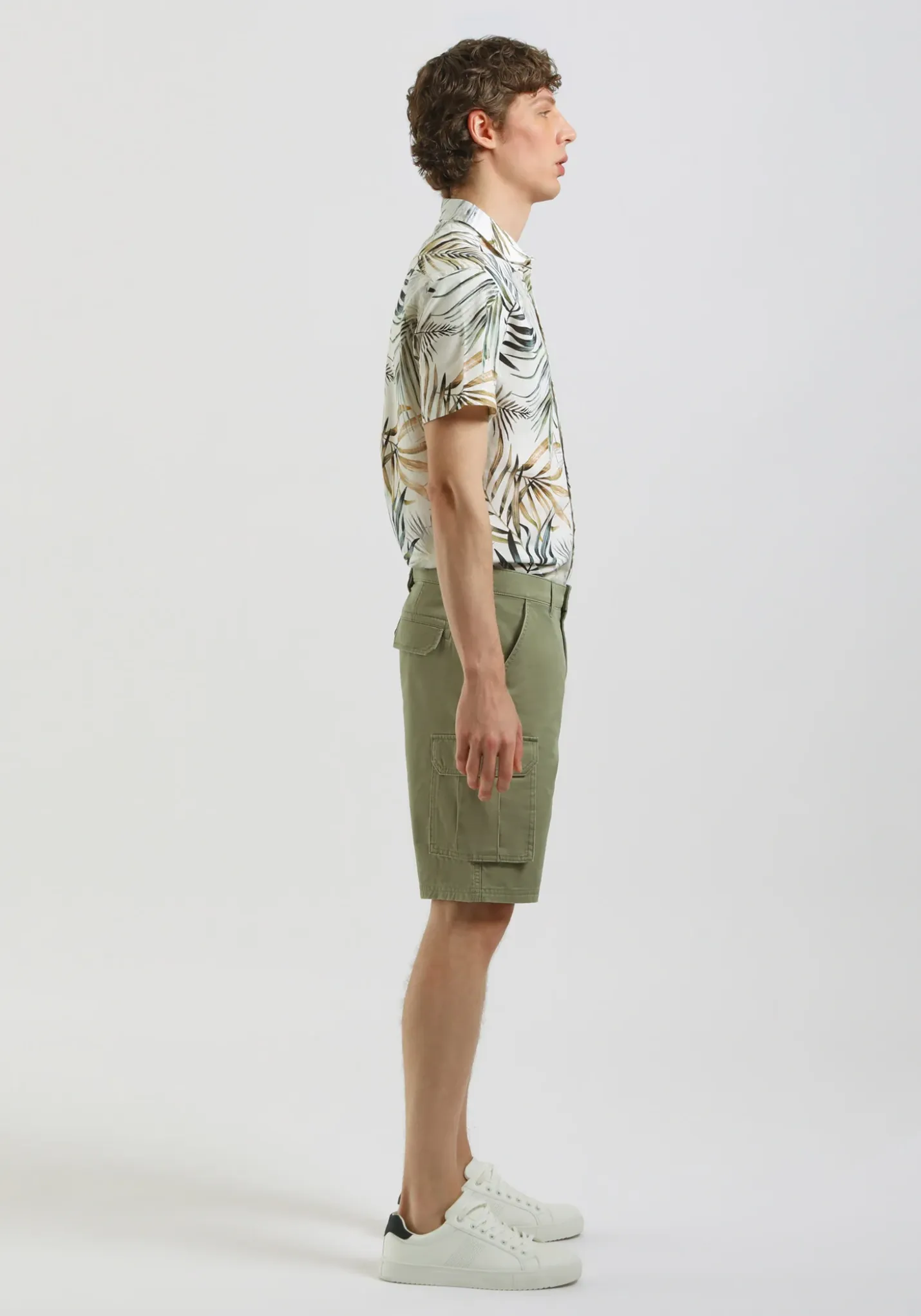 Bermuda cargo 100% cotone
