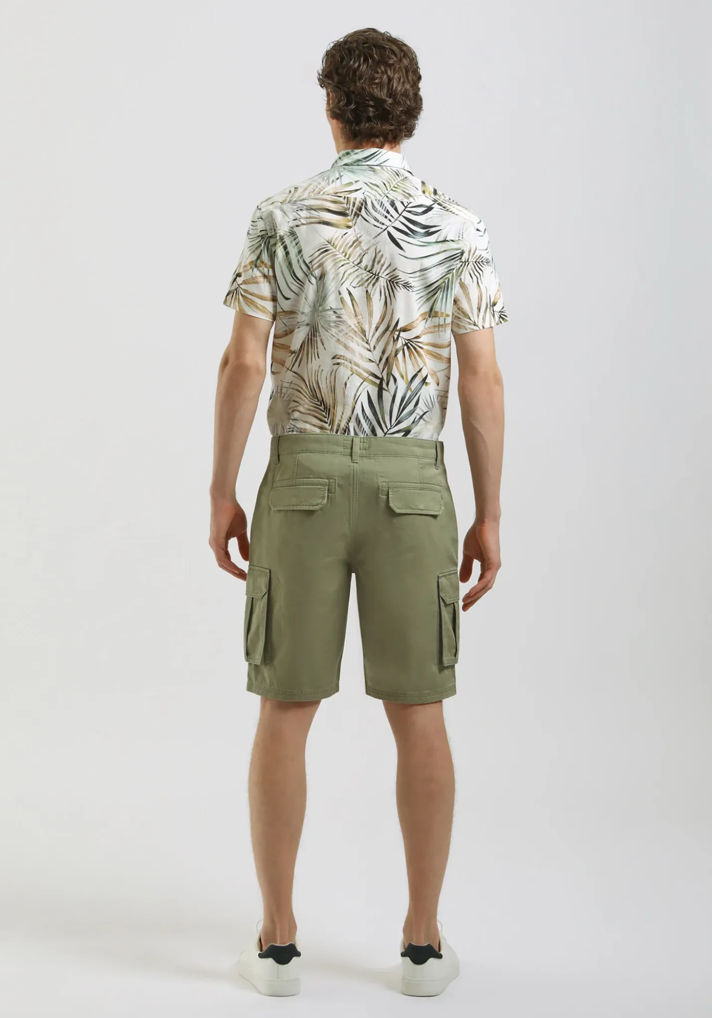 Bermuda cargo 100% cotone