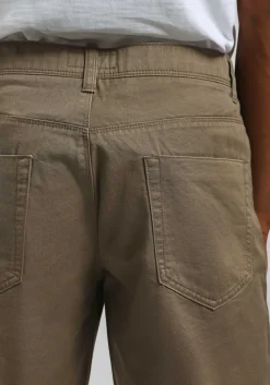 Bermuda cinque tasche in cotone