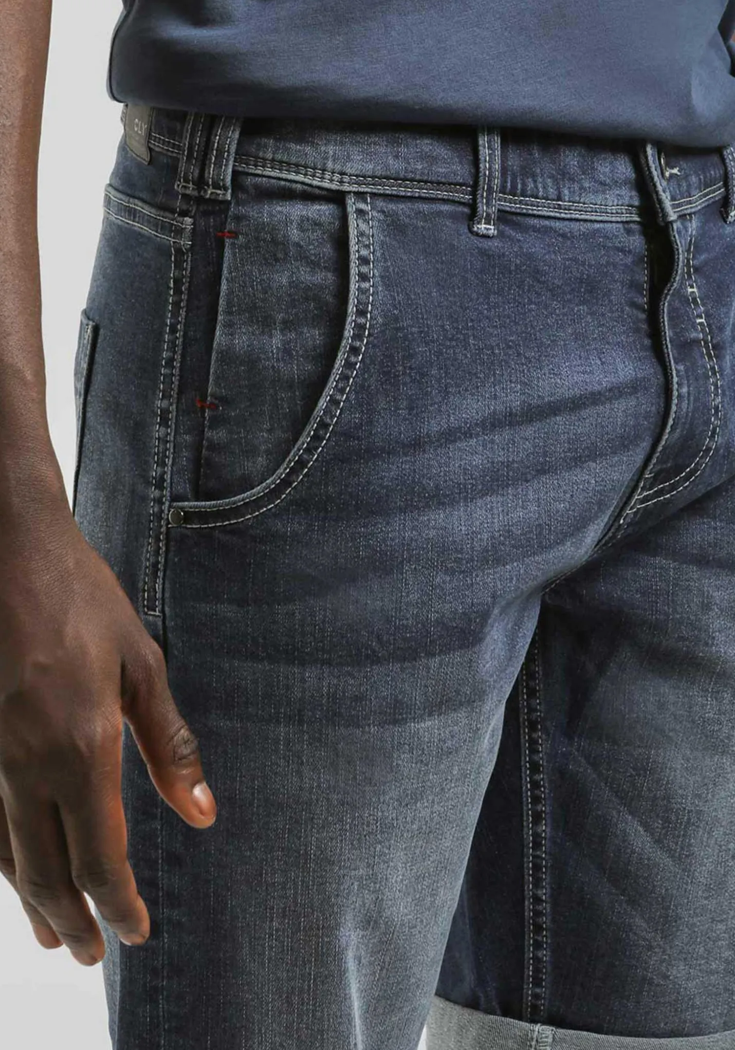 Bermuda di jeans slim fit