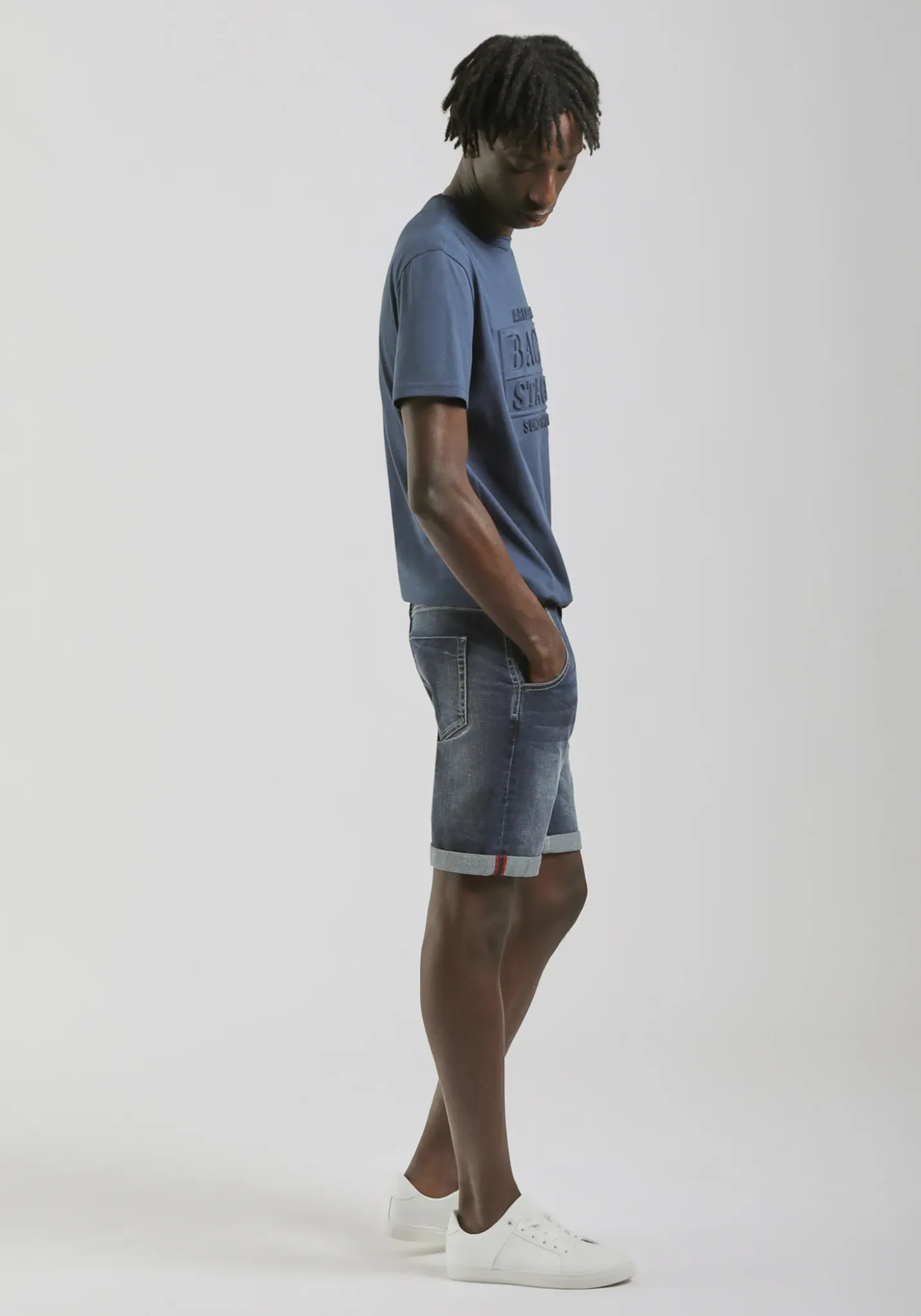Bermuda di jeans slim fit