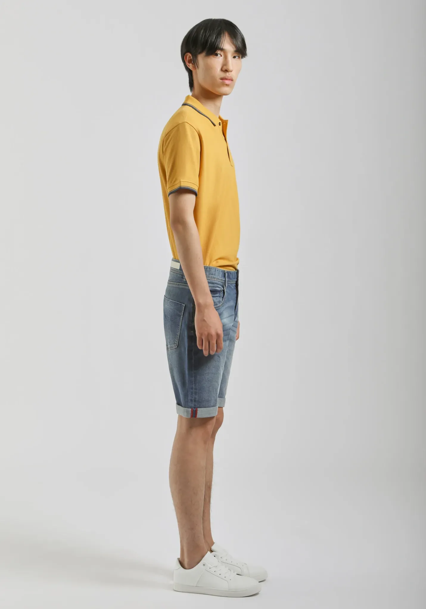 Bermuda di jeans slim fit