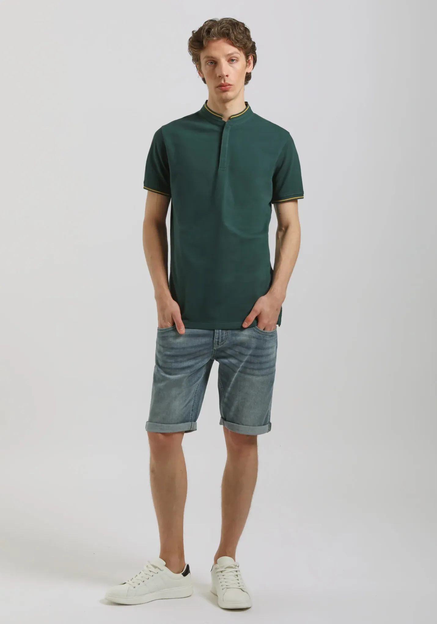 Bermuda di jeans slim fit