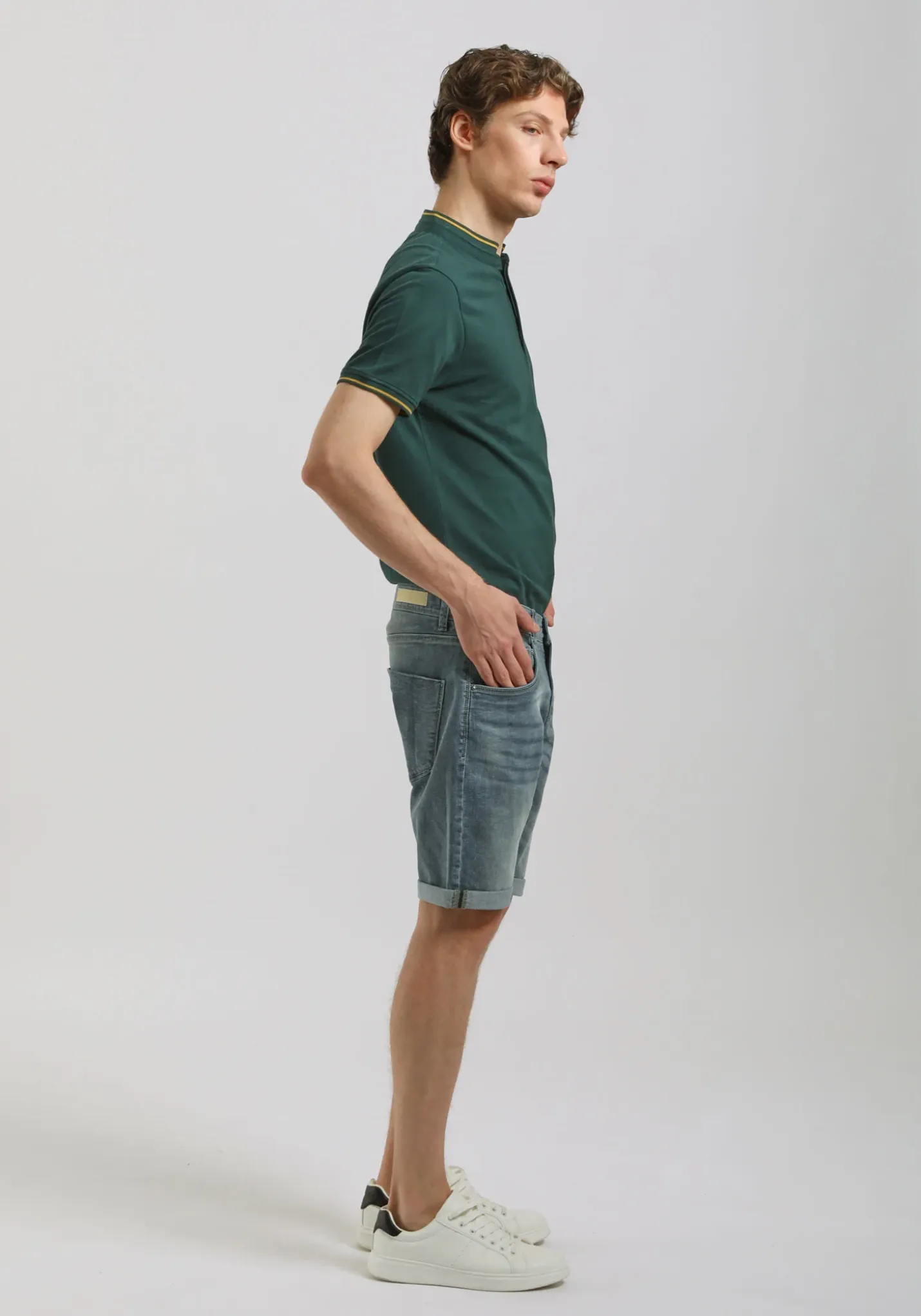 Bermuda di jeans slim fit