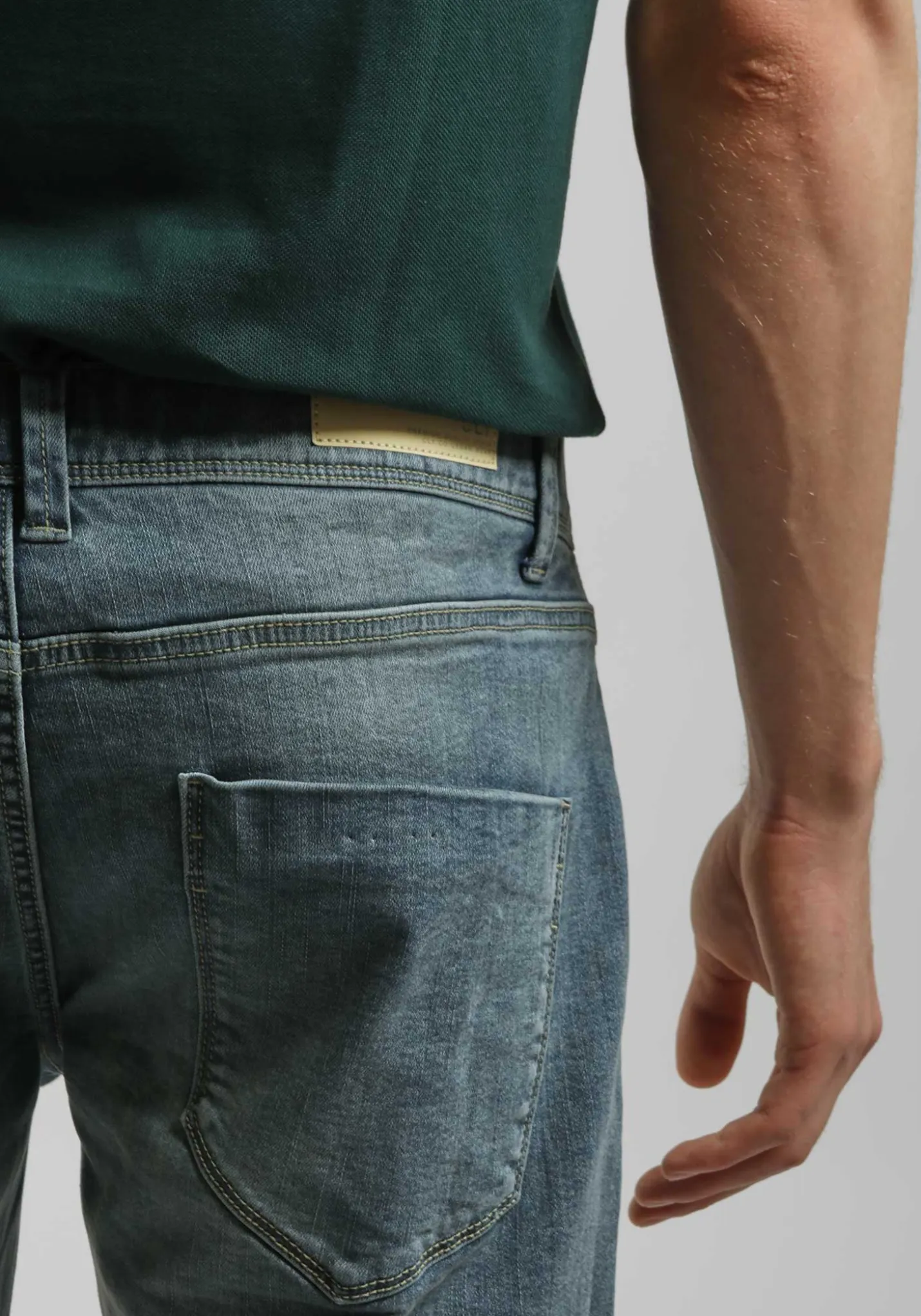 Bermuda di jeans slim fit