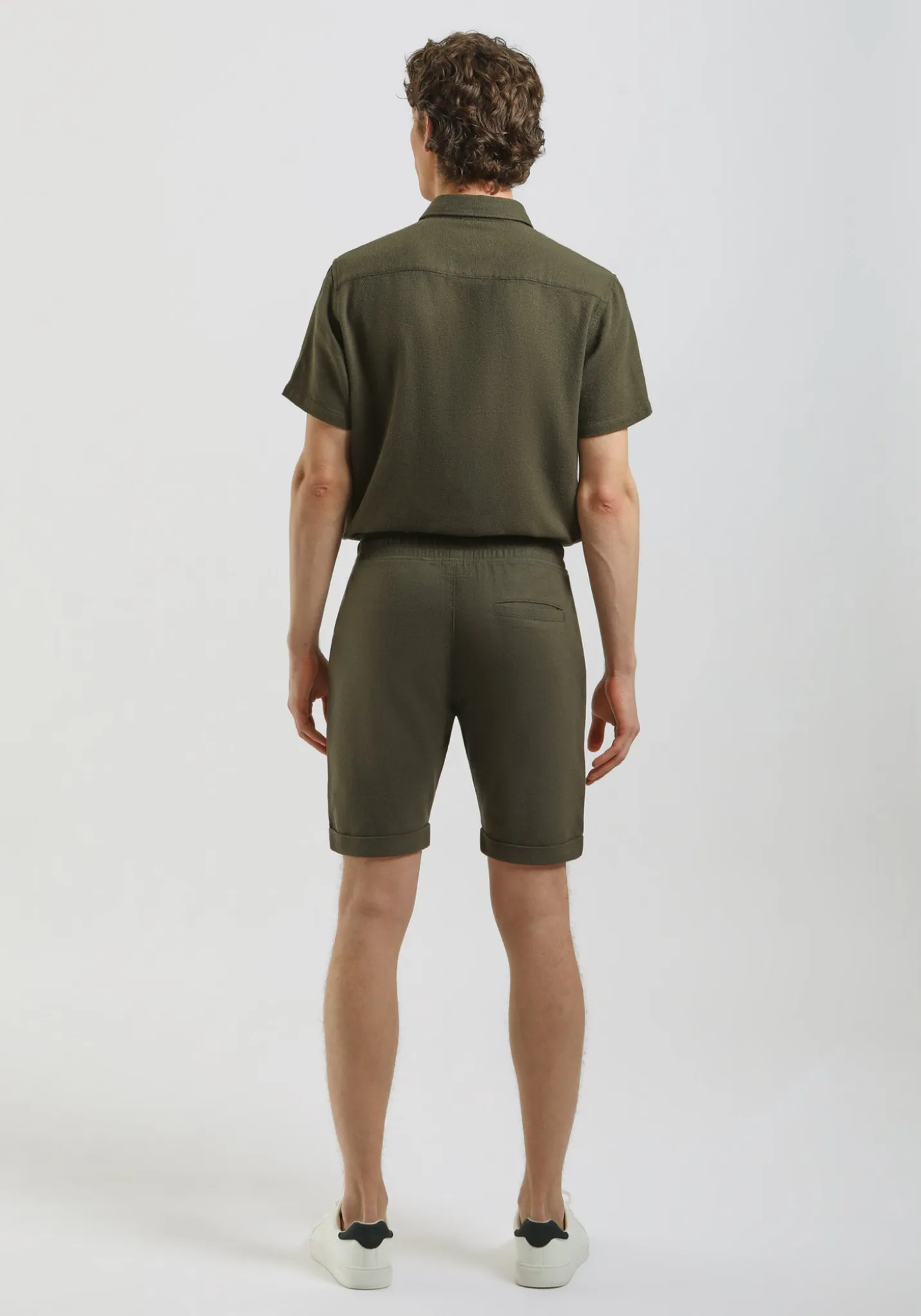 Bermuda in felpa misto cotone