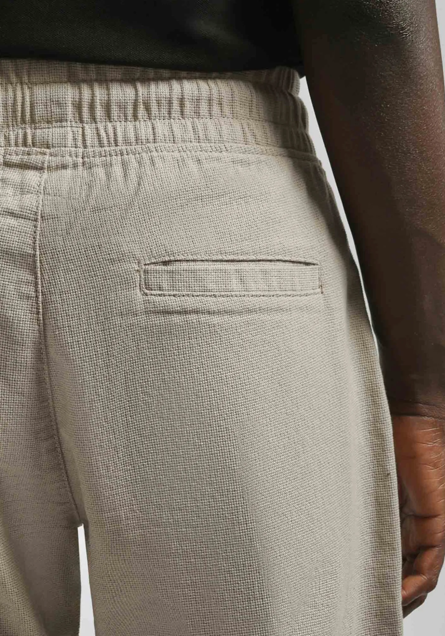 Bermuda in felpa misto cotone
