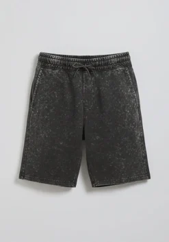Bermuda in felpa misto cotone