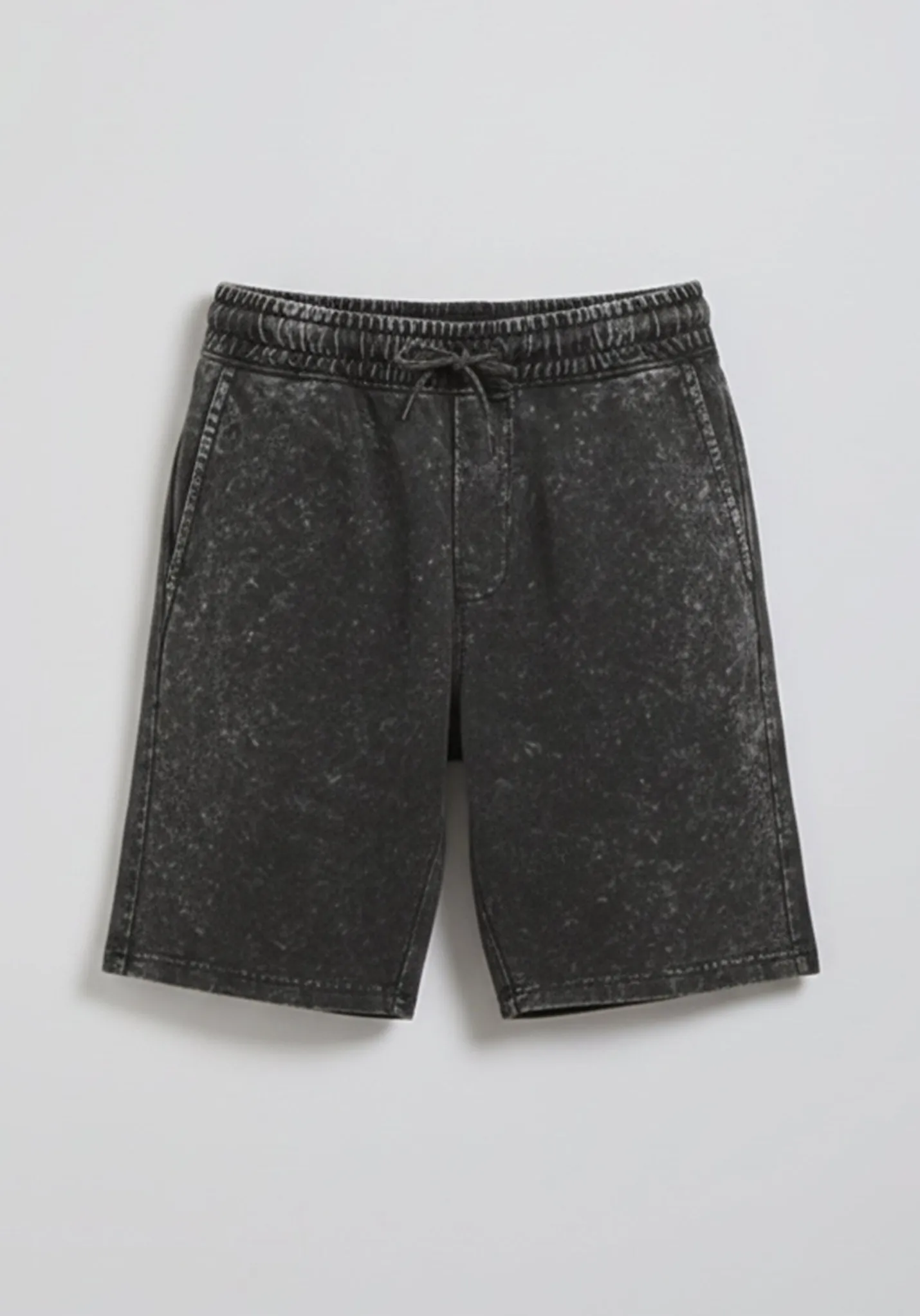 Bermuda in felpa misto cotone