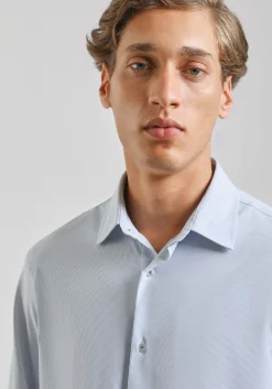 Camicia manica lunga a righe