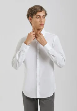 Camicia manica lunga in cotone