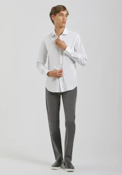 Camicia manica lunga in cotone
