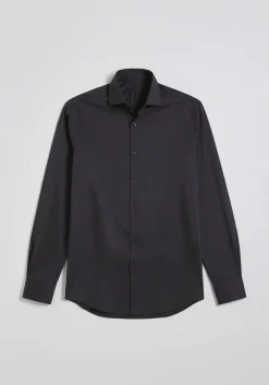 Camicia manica lunga tinta unita