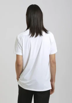 Camicia mezza manica in tessuto elastico