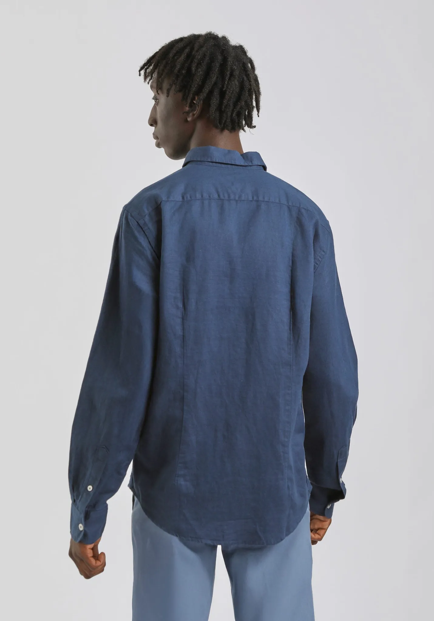 Camicia misto lino