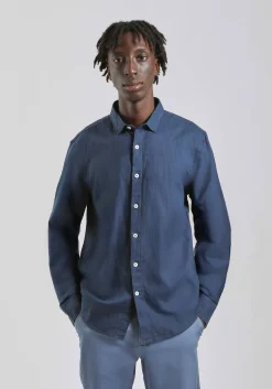 Camicia misto lino