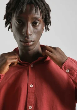 Camicia misto lino