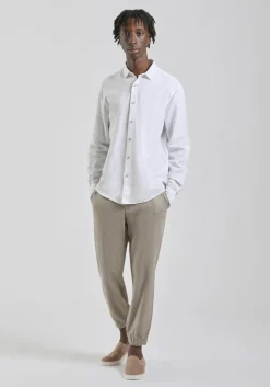 Camicia misto lino