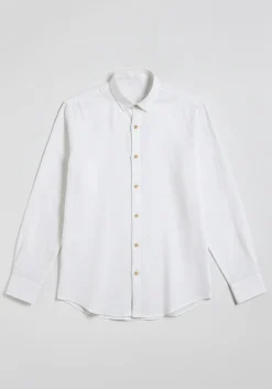 Camicia misto lino