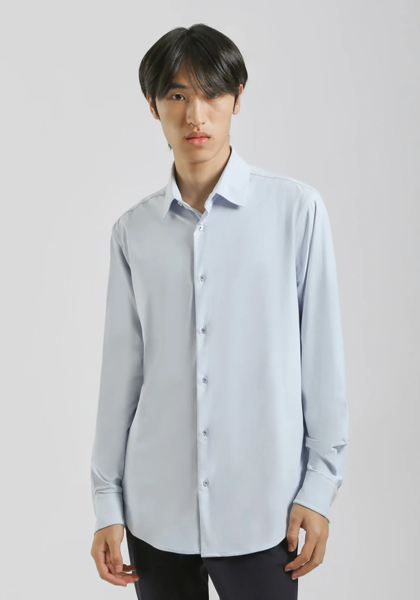 Camicia tinta unita