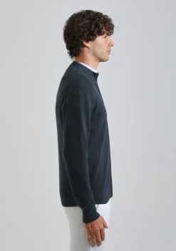 Cardigan con zip