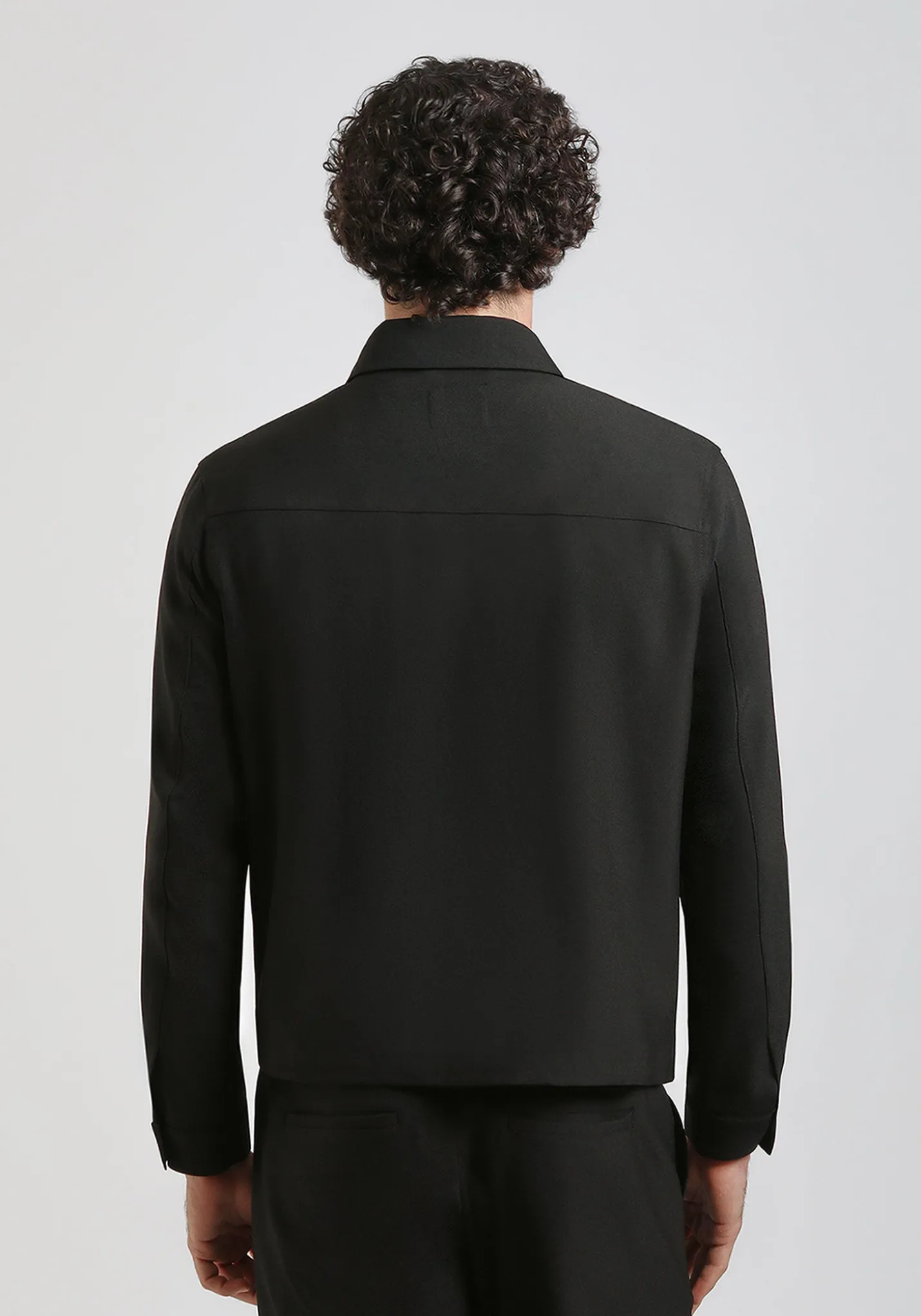 Giacca camicia in tela