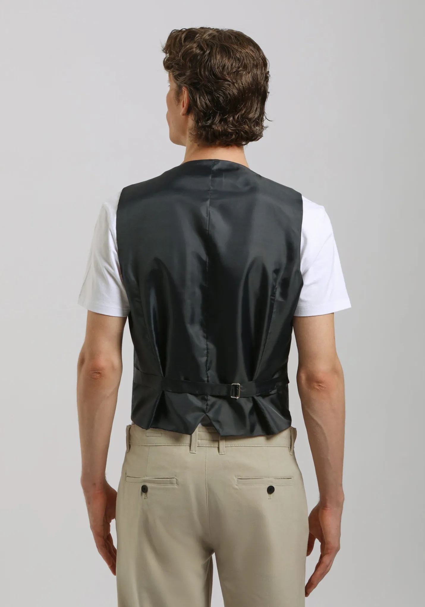 Gilet strutturato misto cotone