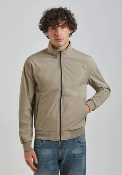 Giubbotto bomber in tessuto tecnico