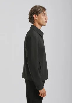 GIUBBOTTO COLLO CAMICIA IN TESSUTO TECNICO
