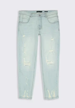 Jeans skinny fit con strappi