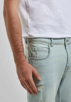 Jeans skinny fit con strappi