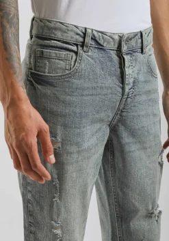 Jeans skinny fit con strappi