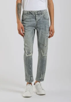 Jeans skinny fit con strappi