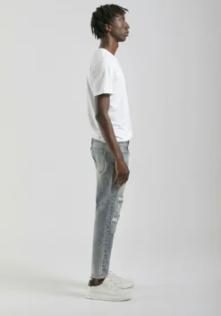 Jeans skinny fit con strappi
