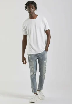 Jeans skinny fit con strappi