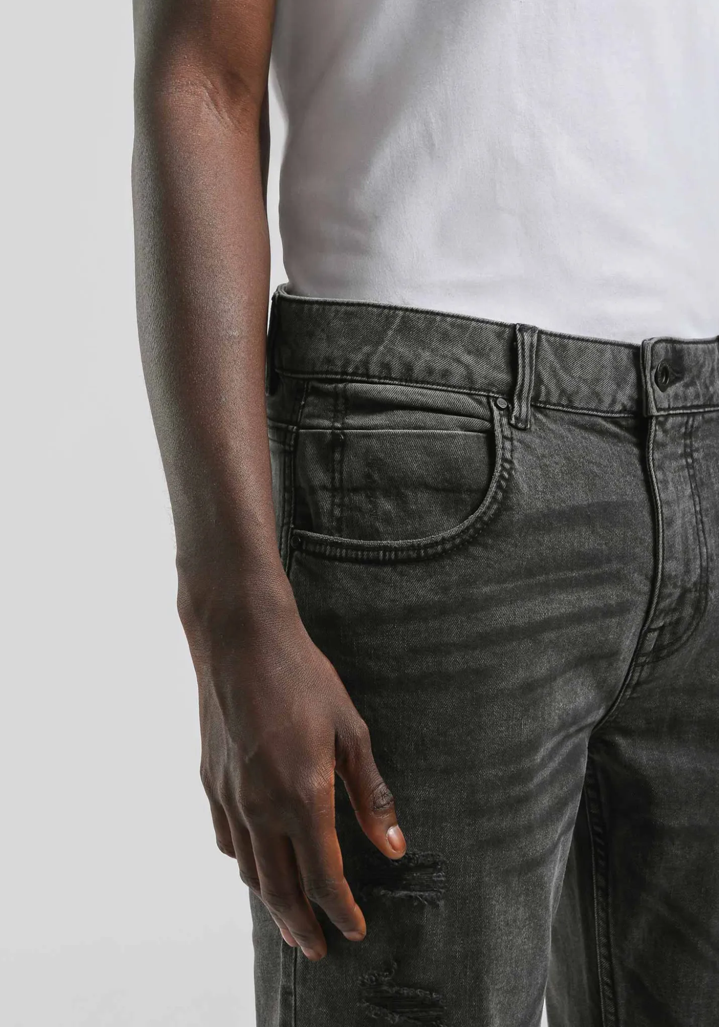 Jeans skinny fit nero