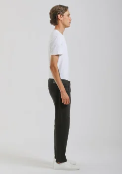 Jeans skinny fit nero con strappi