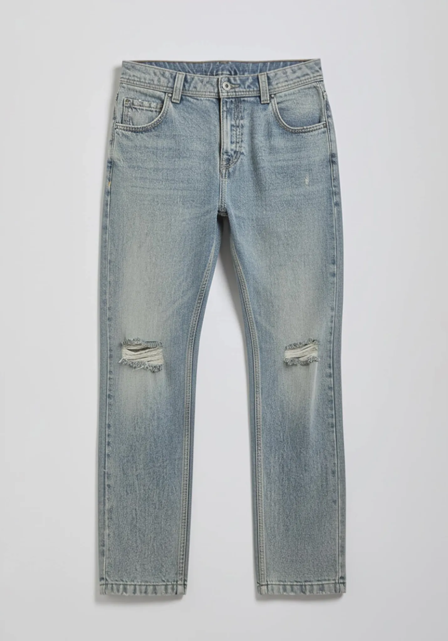 Jeans slim fit con strappi