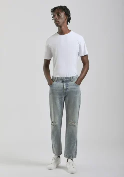 Jeans slim fit con strappi