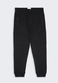 Jogger in felpa con tasconi