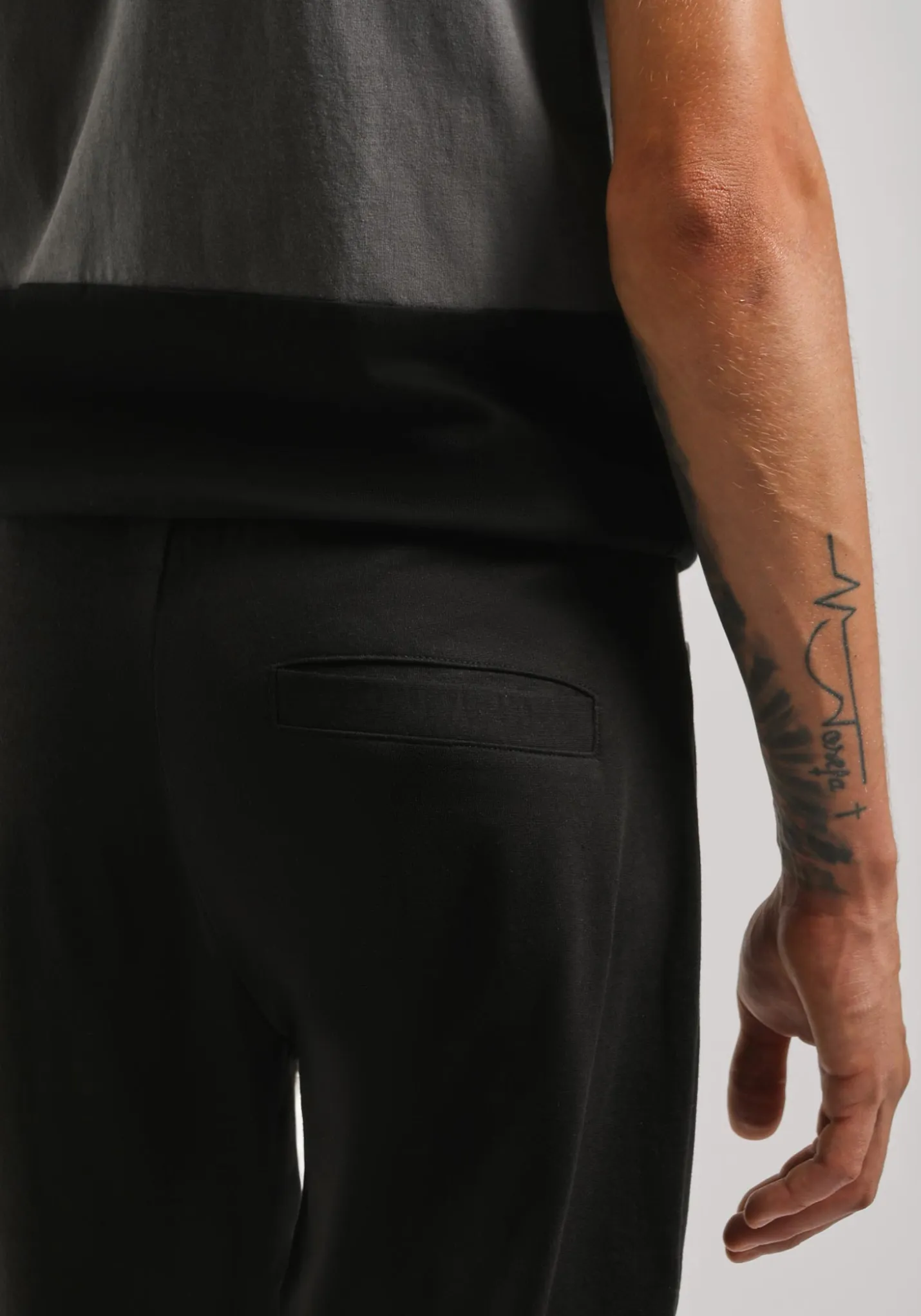 Jogger in felpa con tasconi