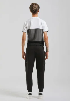 Jogger in felpa con tasconi
